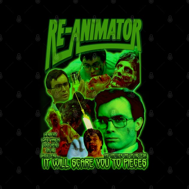 RE-ANIMATOR. (1985) Retro Cult Horror. by The Dark Vestiary