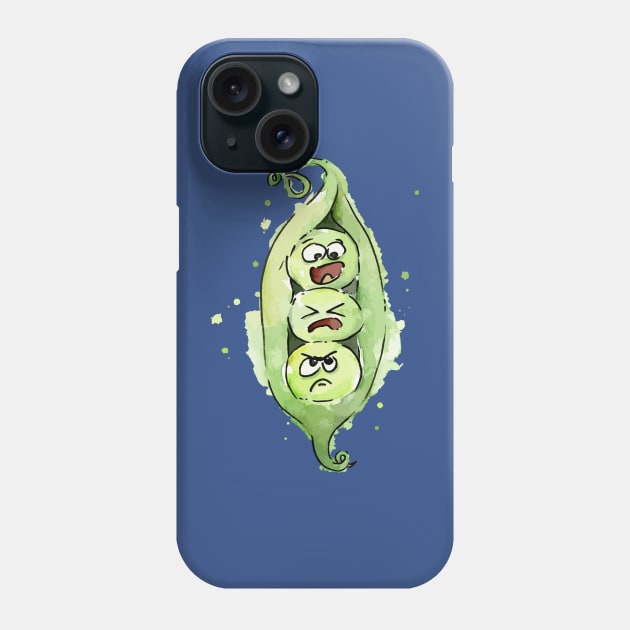 Disturbing the Peas 2 Phone Case by vbdemkii