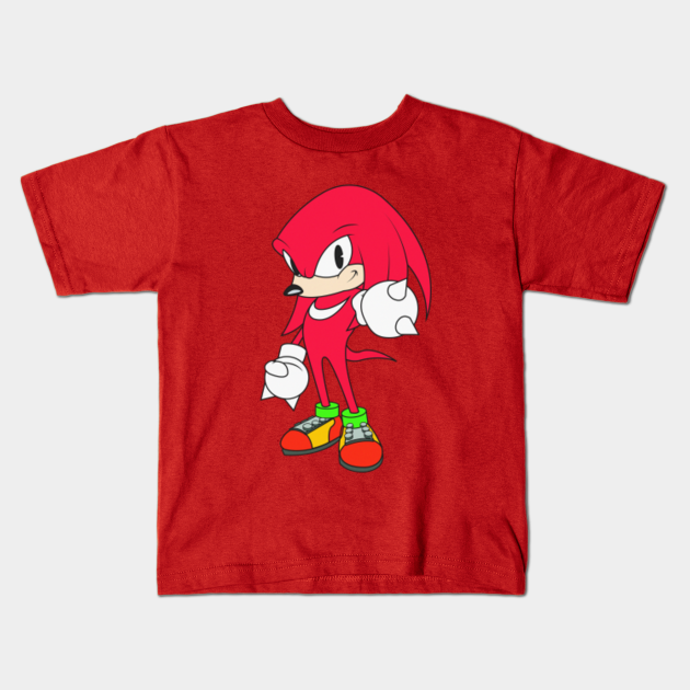 Knuckles Retro - Sonicthehedgehog - Kids T-Shirt | TeePublic