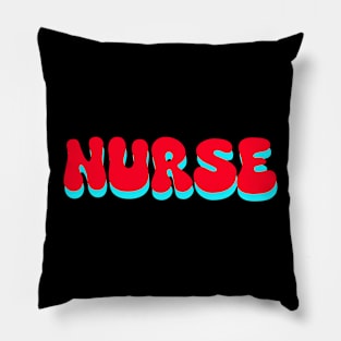 Retro nurse Pillow