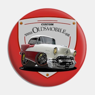 1955 Olds 98 Holiday Pin