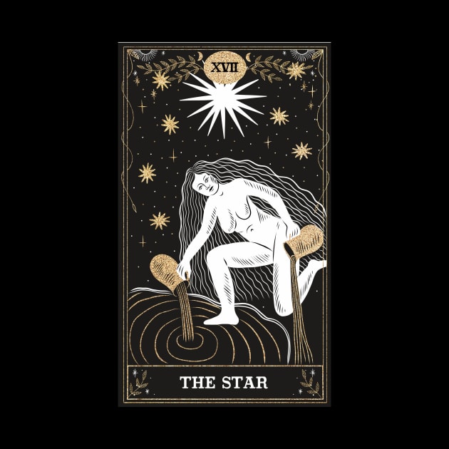 The Star Tarot Card by moonlobster