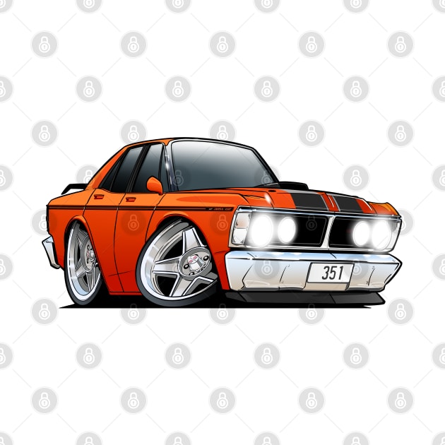 Ford Falcon XY GT by killustrator