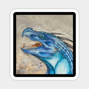 Blue dragon Magnet