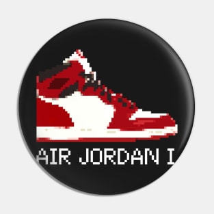 AIR JORDAN I RETRO PIXELATED ART SHOE COLLECTION Pin