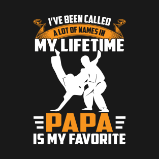 taekwondo papa, karate Dad T-Shirt