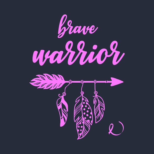 Brave Warrior Cancer Survivor Gift by Antzyzzz