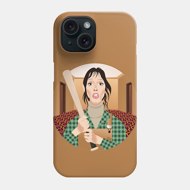 Wendy Torrance Phone Case by AlejandroMogolloArt