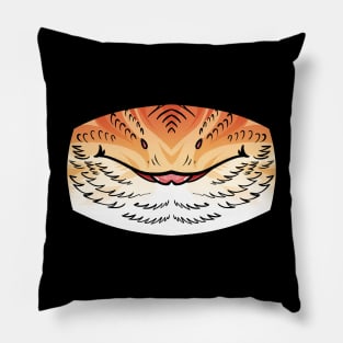 Hypo Red Bearded Dragon Pillow