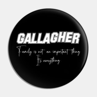 Gallagher Second Name, Gallagher Family Name, Gallagher Middle Name Pin