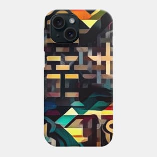 Modern abstract painting Phone Case