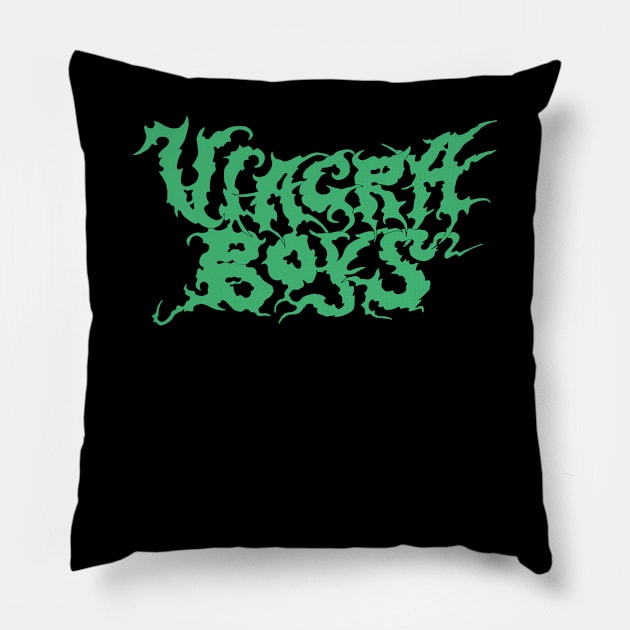 viagra-boys- high-resolution transparent Pillow by Dermot Norma