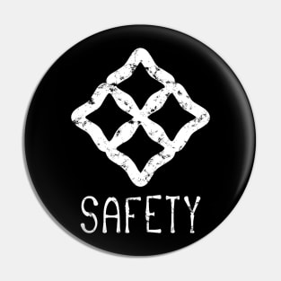 Africa Sankofa Adinkra Symbol "Safety" Pin