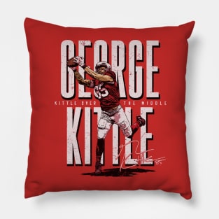 George Kittle San Francisco The Catch Pillow
