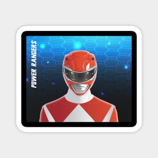 Red Ranger Magnet