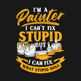 Funny Commercial Painter Job Profession Gift T-Shirt