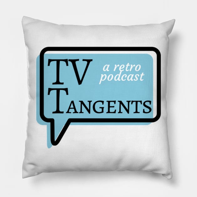 TVT Talk Logo Pillow by TVTangents