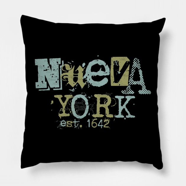 Nueva York 1642 7.0 Pillow by 2 souls