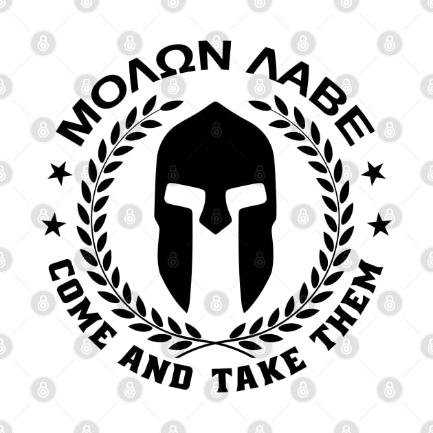 Mod.29 Molon Labe Greek Spartan by parashop