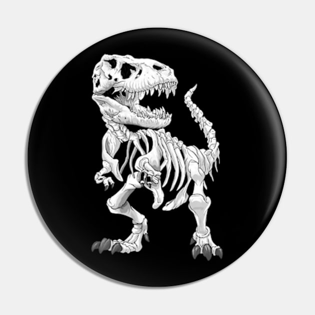 TRex Skeleton Dino bones paleontologist Fossil Dinosaur Pin by Daysy1