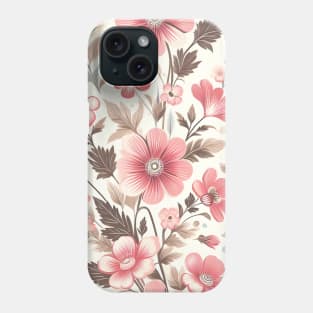 Pink Flowers Phone Case