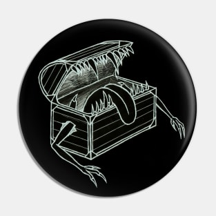 Trash N' Treasure Mimic Pin