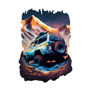 Jeep Adventure in Mountains T-Shirt