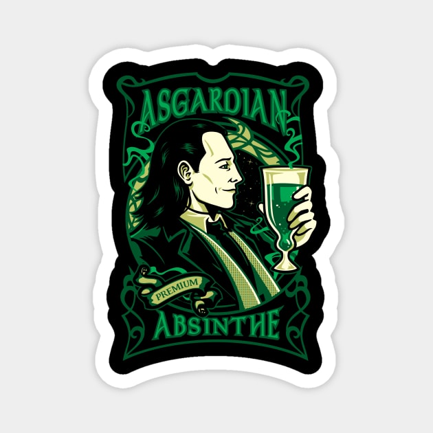 Asgardian Absinthe Magnet by WinterArtwork