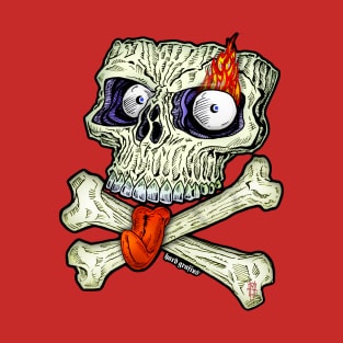 Lalalalalalalalala Skull by Hard Grafixs© T-Shirt