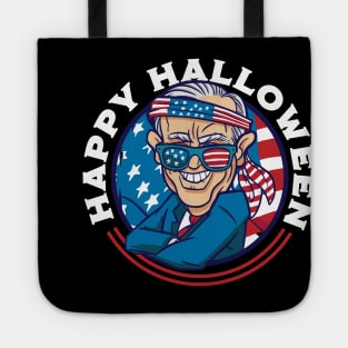 Happy Halloween - Funny Anti Biden Tote