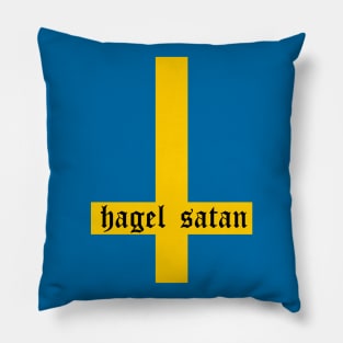 Hegel Satan (Swedish Hail Satan) Pillow