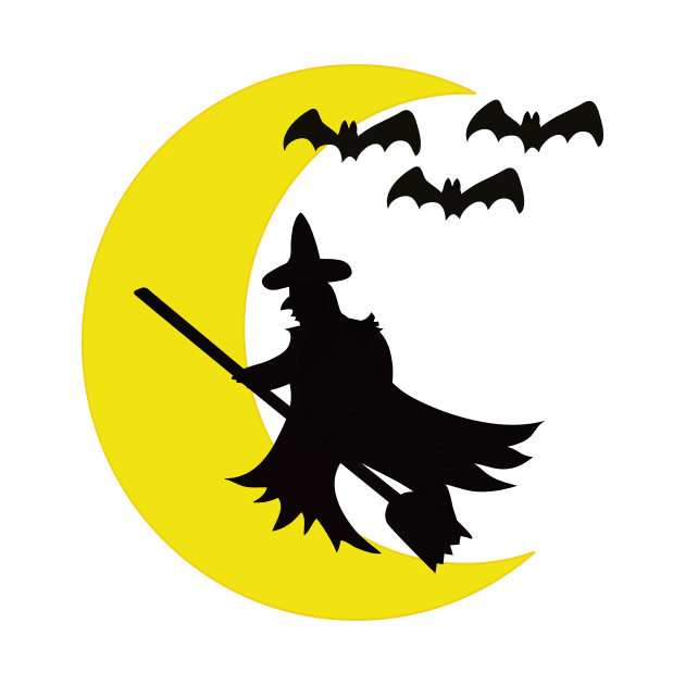 Halloween, holiday, decorations, witch, bats by sandyo2ly