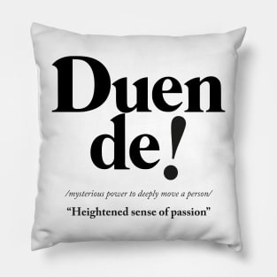 Duende - Spanish Definition Pillow