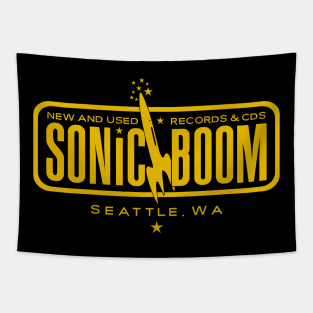 Sonic Boom Seattle Tapestry