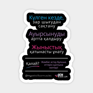 KAZAKHSTAN Pelvic Health Magnet