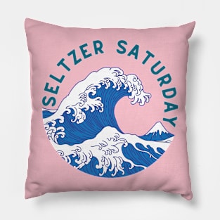 Seltzer Saturday Pillow