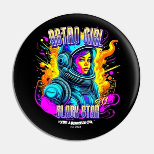 Astro Girl Pin