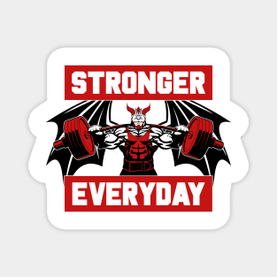 Stronger Everyday Red Magnet