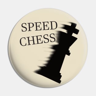 Speed Chess Player Pin