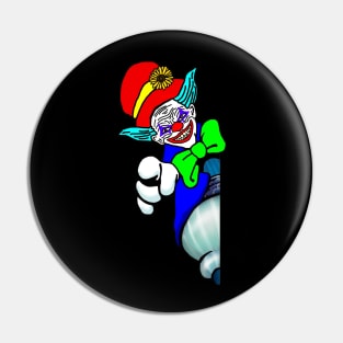 Evil Nightmare Clown Pin
