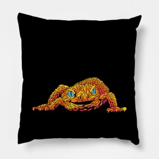 Silly Lizard Pillow