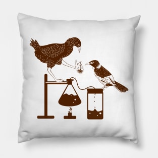 New Zealand birds science experiment Pillow