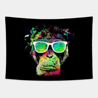 Technicolor Monkey Tapestry