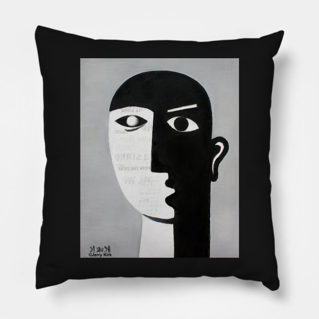 'INTERIOR DIALOGUE' Pillow by jerrykirk