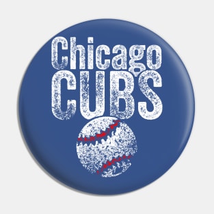 Cubs Vintage Weathered Pin