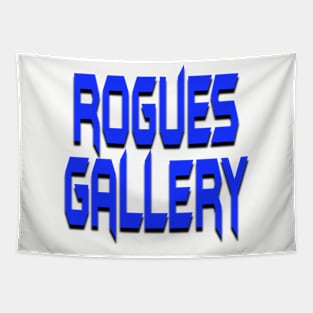 ROGUES GALLERY Title Logo Tapestry