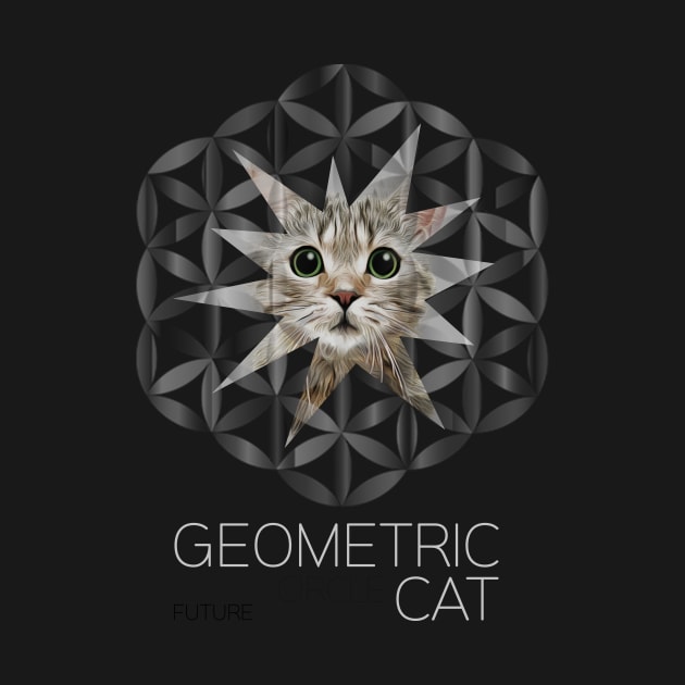 Geometric Cat by Aleksandar NIkolic