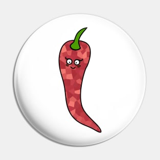 SPICY Food Hot Red Pepper Pin