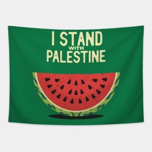 I stand with palestine Tapestry