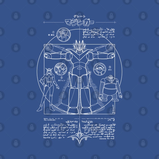 242 Great Mazinger Blueprint by Yexart